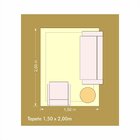 Tapete Sisal Santana  1,50 X 2,00 Des. 006