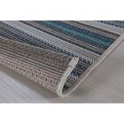 Tapete Sisal Sisal Manaus 03 Cinza-azul 1,00x1,40m - Niazitex