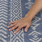 Tapete Sisalis Folk Azul 2,00x2,40m Jolitex