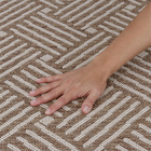 Tapete Sisalis Trançado Bege 2,00x2,40m Jolitex