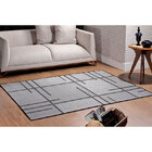 Tapete Sisllê S510 1.50x2.00 - Lancer - Preto / Cinza