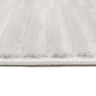 Tapete Sofia 04 0,50x0,80 - Bege E Cinza - Edantex