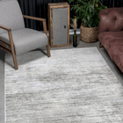 Tapete Sofia 05 140x200 - Bege E Cinza - Edantex