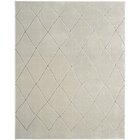 Tapete Sofistik Retangular Veludo (200x250) Treliça Cinza