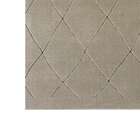 Tapete Sofistik Retangular Veludo (200x250) Treliça Cinza