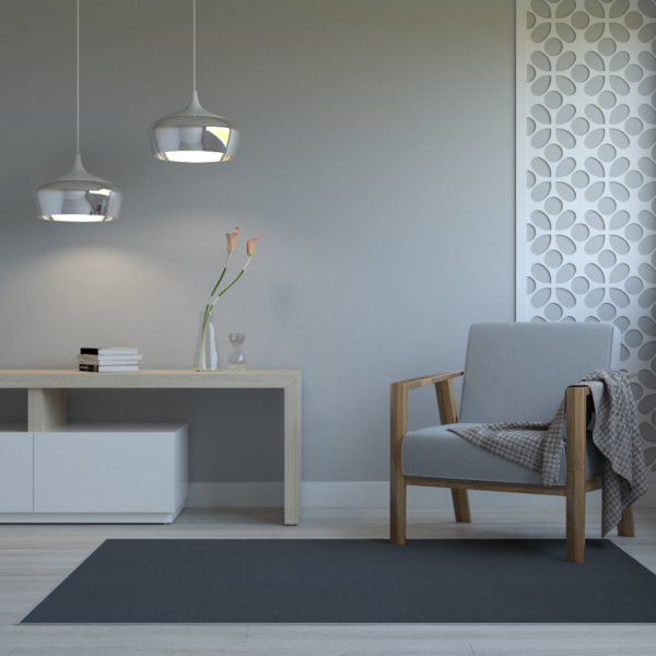 Tapete Soft Premium Grafite - 100 X 140 Cm