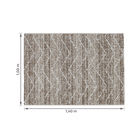 Tapete Solar Marte Marrom 1,00x1,40m Jolitex