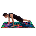 Tapete Speed Training Para Rolo De Treino De Bike Floral 66x1