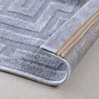 Tapete Spezia 150cmx200cm Niazitex Cinza