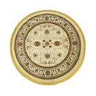 Tapete Splendor 200 Redondo 2117a Cream/cream