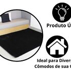 Tapete Suave 150x200 Cor: Preto