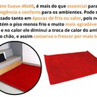Tapete Suave 40x60 Cor: Vermelho