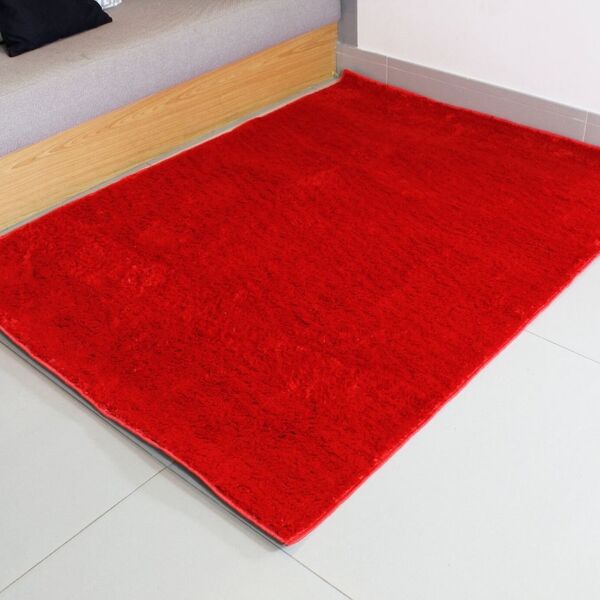 Tapete Suave 40x60 Cor: Vermelho