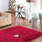 Tapete Super Macio Apolo Casa Dona Vermelho 150x200cm