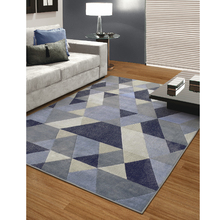 Tapete quadriculado azul Clearance