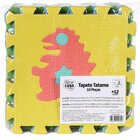 Tapete Tatame Eva Infantil 10 Peças Diverte E Estimula