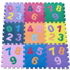 Tapete Tatame Eva Infantil Números Pedagógico (1 Metro Quadra