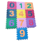 Tapete Tatame Eva Infantil Números Pedagógico (1 Metro Quadra