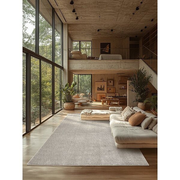 Tapete Tec. Tridimensional 2d 03/49 300cm X 400cm Cinza