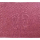 Tapete Toalha Piso Pézinho 45x68 Cm Vinho Nobre - Appel