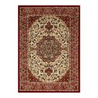 Tapete Toledo 150x200cm Niazitex Vermelho