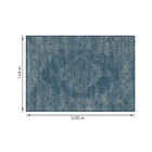 Tapete Trendy Vintage Azul 1,40x2,00m Abdalla