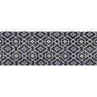 Tapete Tropical Arabesco Azul 0,43x0,65m - Kapazi