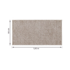 Tapete Tufting Molise Platina 1,8x0,66m