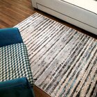 Tapete Turco Para Sala Edantex Cosy Des.03 - 200x300cm Cinza