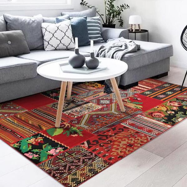 Tapete Turco Patchwork Kilim 2.00x3.00 Abdalla