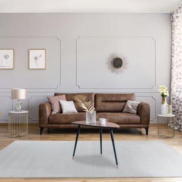 Tapete Turco Sala Sofisticato 02- 200 X 250cm Off White/cinza