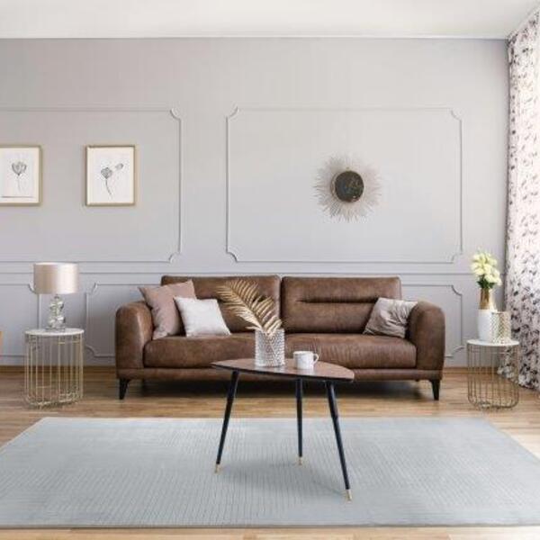 Tapete Turco Sala Sofisticato 03 - 200 X 250cm Off White/cinza