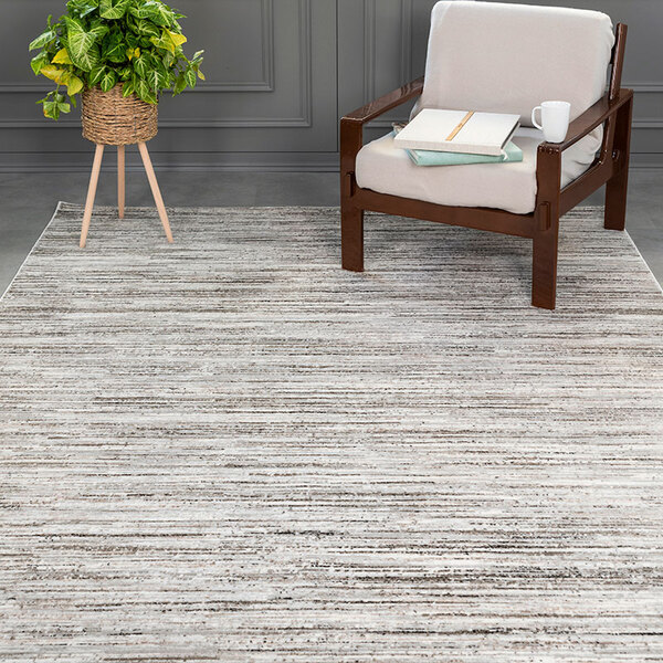 Tapete Valentino 06 1,00x1,40 - Edantex - Cinza