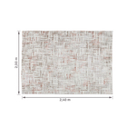 Tapete Valley Hill Cinza 2,00x2,40m Jolitex