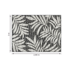 Tapete Varandas Folhagem 2,00x2,90m Tapetes São Carlos