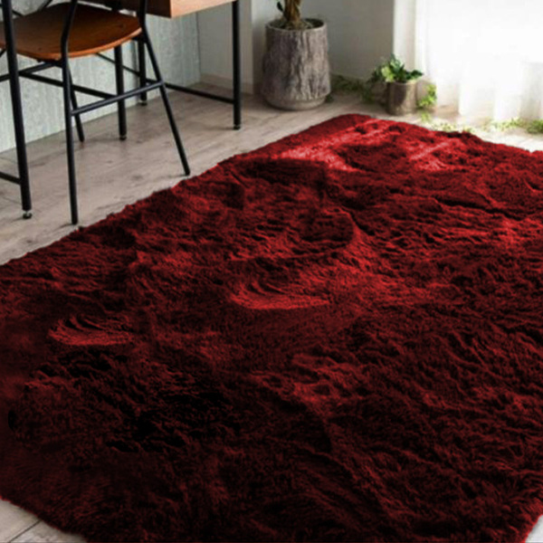 Tapete Várias Cores  200x140cm Casen  Vermelho