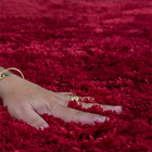 Tapete Verão Para Quarto E Sala 140x100 Pelo Alto Vermelho Ca