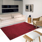 Tapete Vermelho 2m x 1,4m para Sala  Fio de Seda