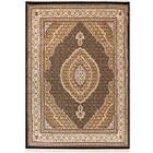 Tapete Via Star Bagdá 2120 Black 2,50x2,00 Metros Bege