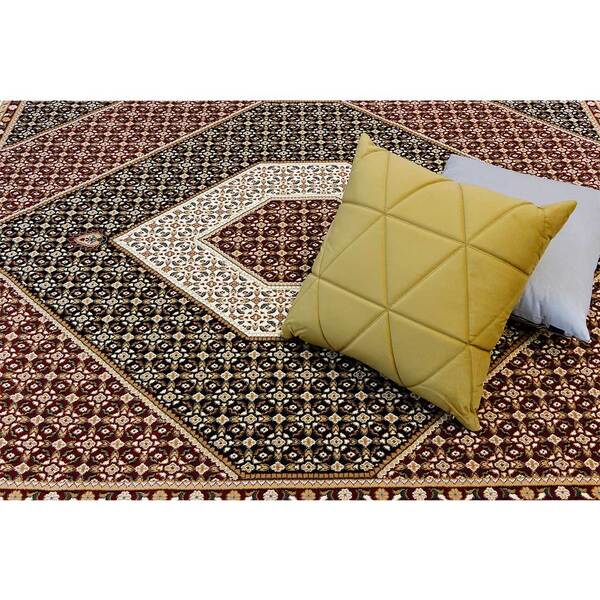 Tapete Via Star Bagdá 4717 Black 4,00x3,00 Metros Bege