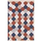 Tapete Via Star Kilim Asteca 14 1,10x0,67 Metros Vermelho