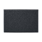 Tapete Vinil 12mm Em Rolo 1m X 12m Alto Tráfego Preto Kapazi