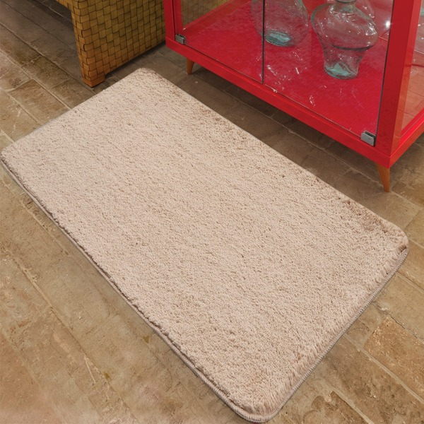Tapete Vip Liso 40x60 Crú Gramdecor