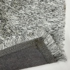 Tapete Vison 100x150 Black Silver