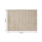 Tapete Polipropileno Vitta Bege 1,00x1,40m