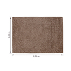 Tapete Polipropileno Vitta Castor 2,00x2,50m