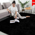 Tapetes Macios E  Felpudos Quarto/sala Preto