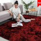 Tapetes Macios E  Felpudos Quarto/sala Vermelho