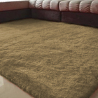 Tapetes Quarto/sala Super Macio Luxuoso Casen Bege