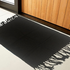 Tapetinho Dama Marrom e Preto 0,60x0,40m